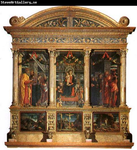 Andrea Mantegna San Zeno Altarpiece,